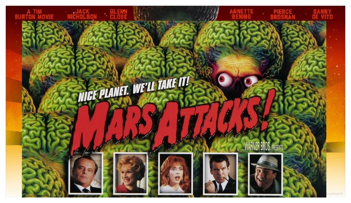 MARS ATTACKS ! PAR TIM BURTON