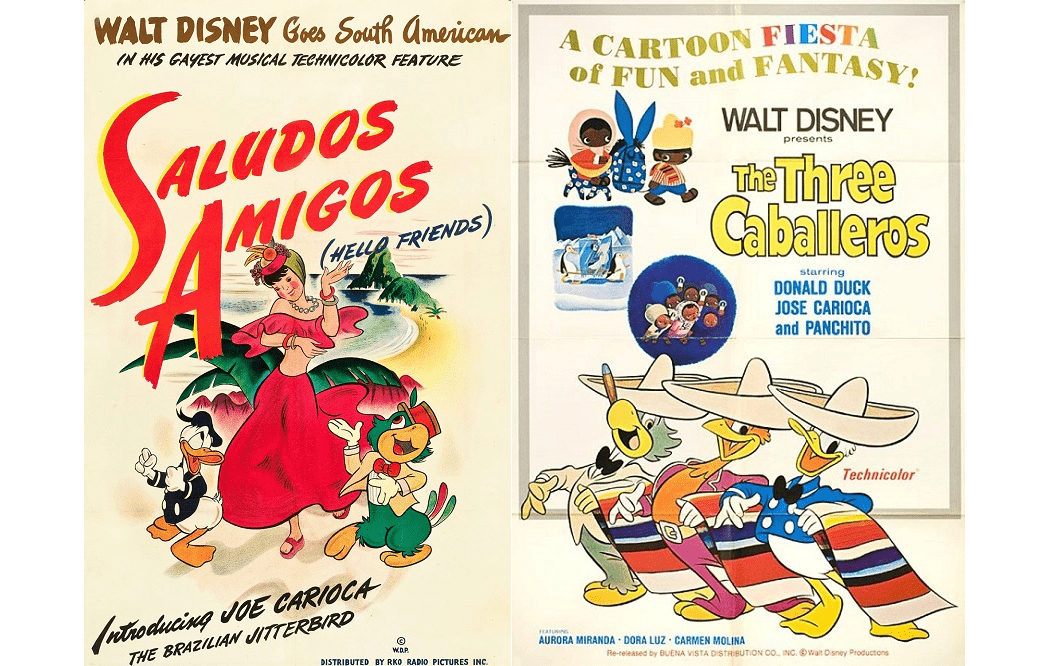 SALUDOS AMIGOS & LES TROIS CABALLEROS