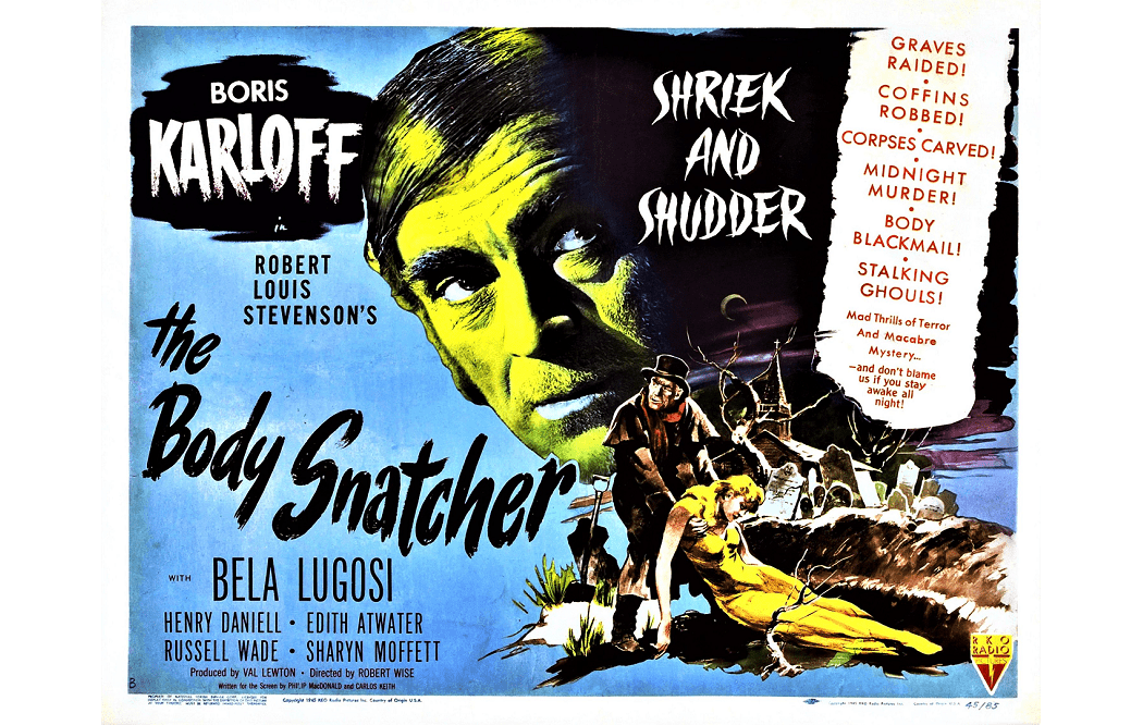 LE RÉCUPÉRATEUR DE CADAVRES (THE BODY SNATCHER), PAR ROBERT WISE